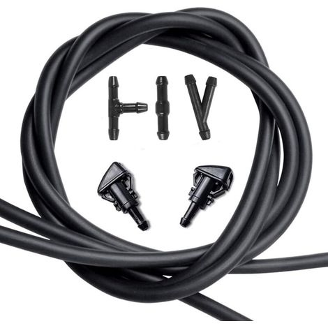 Kit de buses de lave-glace pour Chrysler, Dodge, Jeep, Ram - Jet de lave-glace et tuyau de fluide avec connecteur (1/5)