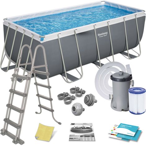 Rahmen-Gartenpool 412 x 201 x 122 cm 11 in 1 Bestway 56456N