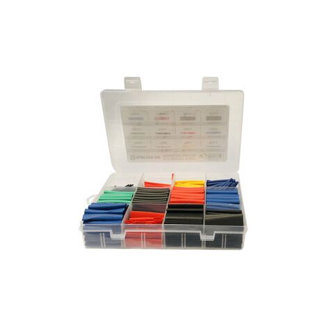 Schrumpfschläuche Verschiedene Größen/Farben (560 St.) 40.012