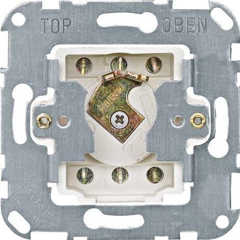 MERTEN 318601 COMMUTATEUR CL INTERRUPTEUR INVERSEUR 3 POSITIONS, 2-PLE 10A