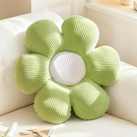 1 Coussin Fleur, Forme Florale, Tissu Doux, Décoration Intérieure, Salon Chambre Bureau (1/5)