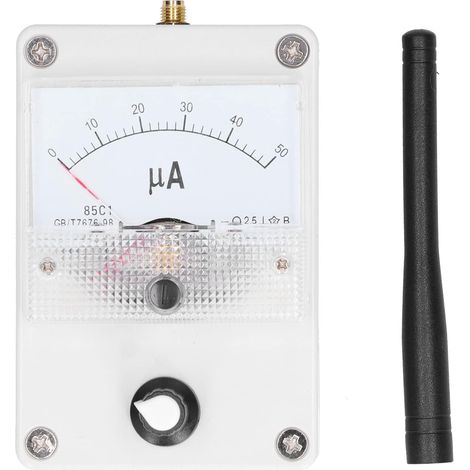 Misuratore di intensità di campo, indicatore di livello del segnale RF 100K-1000MHz, indicatore di intensità di campo per la radiazione delle antenne radio