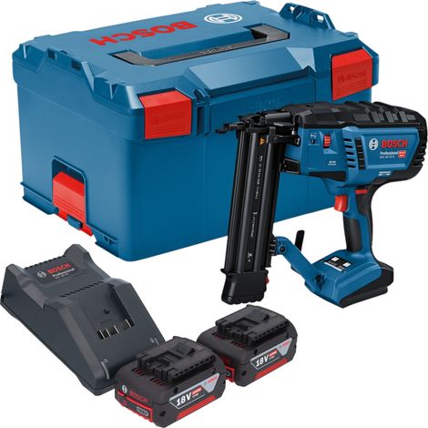 Chiodatrice a batteria Bosch GNH 18V-50 M Professional 18 V 16 - 50 mm + 2 batterie da 4,0 Ah + caricabatterie + L-Boxx (1/5)