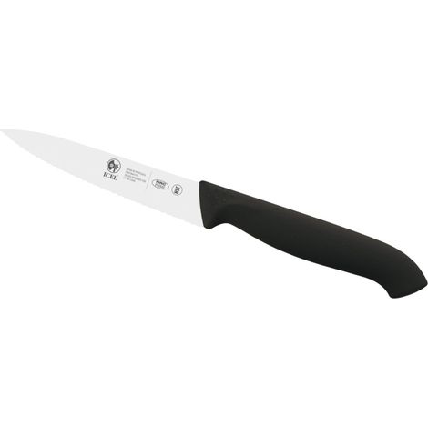 Icel Horeca Prime spelucchino dritto dentato acciaio inox nero 12 cm
