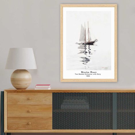 Cuadro Mesisa, Estructura de Tela, Madera Nobilitada, Estructura en Madera, 35x45h cm Multicolor (1/3)