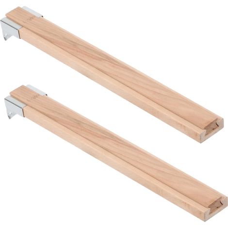 Holibanna Lot de 2 glissières tiroir robustes à montage inférieur pour (1/5)