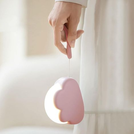 Luz nocturna para bebés y niños, con 4 niveles de brillo y correa de silicona, ideal para la lactancia, recargable, perfecta para bebés y mamás. (1/5)