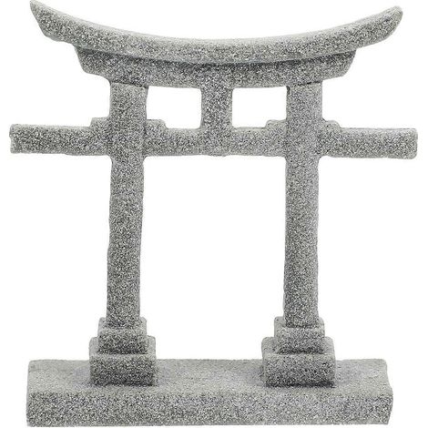 Ornement de porte Torii, simulation de torii, accessoire de décoration pour aquarium, micro-décoration (1/5)