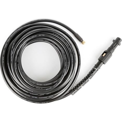 15M Tuyau Déboucheur Flexible, Nettoyage Haute Pression pour Éviers, Kit avec Adaptateur pour Karcher K1-K7 (1/4)