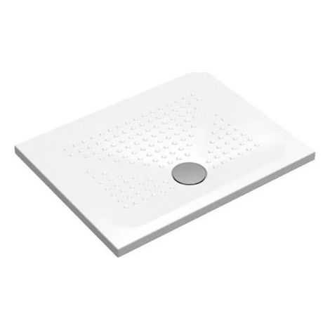 Piatto doccia 70x90 h.3,5 in ceramica bianco lucido Rebel di (1/5)