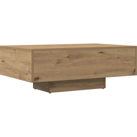 Coffee Table Artisan Oak 85x55x31 cm Engineered Wood vidaXL