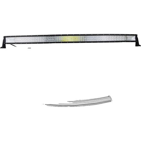 Barra de luz LED, diseño curvo, múltiples opciones de longitud. (1/2)