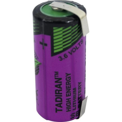 Tadiran Batteries SL 761 T Spezial-Batterie 2/3AA U-Lötfahne Lithium 3.6 V 1500 mAh 1 St.