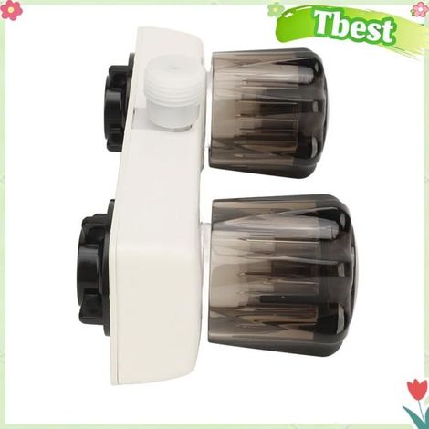 Tbest Inverseur de valve de douche pour camping-car Inverseur de Valve de douche RV, robinet de douche moto outillage Socle blanc (1/5)