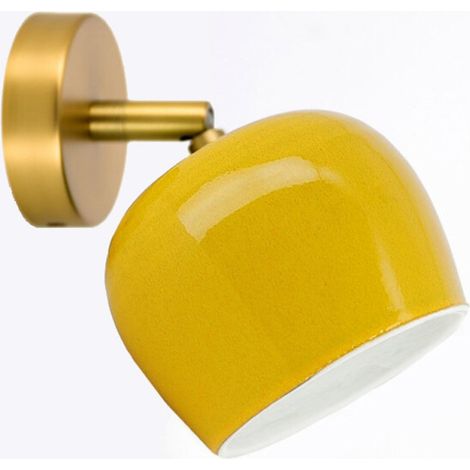 Applique Articulée Céramique Jaune Marcel (1/2)