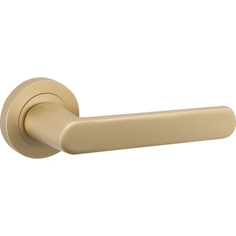 Manilla roseta redonda aluminio R-210 dorado mate 52mm (1/5)