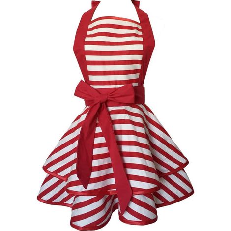 Tablier Cuisine Coton - Réglable Taille Unique - Pour Cuisiner Pâtisser Nettoyer - Idéal Maison Restaurant Café - Rouge - 1 Pièce (1/5)