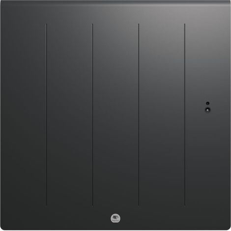 Radiateur electrique Fonte chaleur douce KENYA 5 Horizontal 1000W Gris - THERMOR 414734 (1/4)