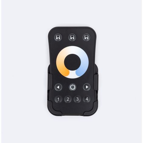 Fernbedienung CCT 4 Zonen SKYDANCE R12 für RF-Controller Schwarz (1/2)
