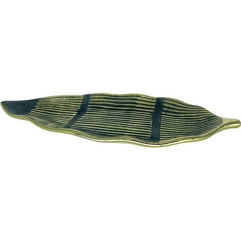Signes Grimalt Vasi e supporto vassoio e supporto per Vacabolsillos Vassoio di decorazione verde - 3x31x16cm