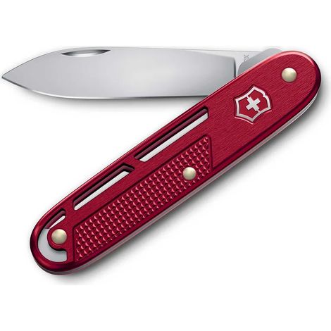 Coltellini Svizzeri Victorinox Onefold Alox 93 mm – Coltello Tascabile con Lama Bloccabile, red art 0.8006.20