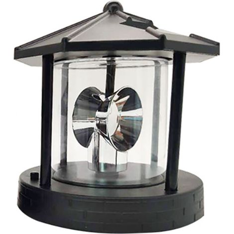 Lampe de phare rotative à Led, lampe décorative d'extérieur, lumière de paysage solaire à économie d'énergie (1/5)