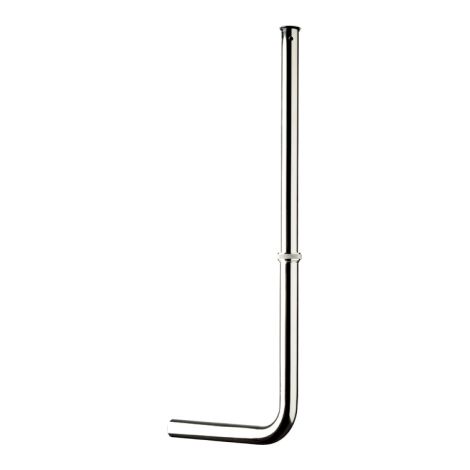 Tube en "L" pour de'bitme'tre externe 1" re'glable diam.   28 mm cart. diam.   34 mm