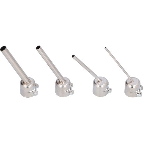 Kit de 4 buses obliques allongées 850 pour station de soudage/dessoudage BGA, accessoire pour pistolet à air chaud.