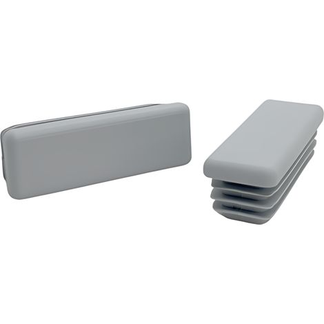 Tappo interno per palo profilato tetto 50x20 100 pezzi grigio (1/5)