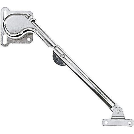 bisagra compás nika regulable 601 izquierda niquelado pta.alu   para puerta de aluminio descendente 601sx-a.