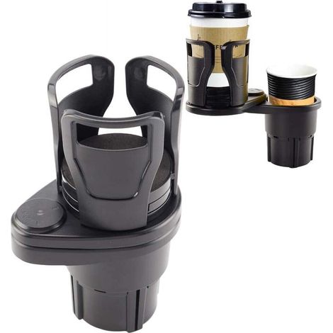 Prolunga per portabicchieri da auto di grandi dimensioni, compatibile con le borracce Hydro Flask, adatta alla maggior parte delle dimensioni e funziona anche con adattatori a spina per borracce di Na