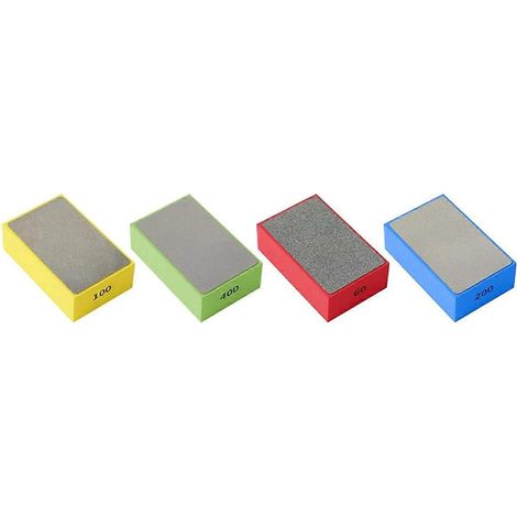 Set mit 4 Diamantpolierpads für Fliesen, Glas, Holz und Marmor. (1/5)
