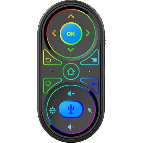 2,4-GHz-Funkfernbedienung mit Sprachsteuerung, Air Mouse und Gyroskop für TV-Boxen (1/4)