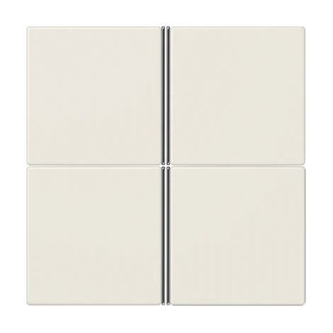 Jung Jeu de touches, F40, thermoplastique, série LS, blanc LS 404 TSA