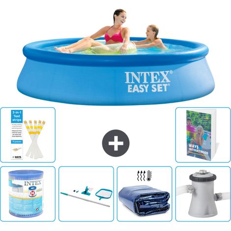 Easy Set Pool Rund - 244x61 cm - 7-teilig S20 (1/5)