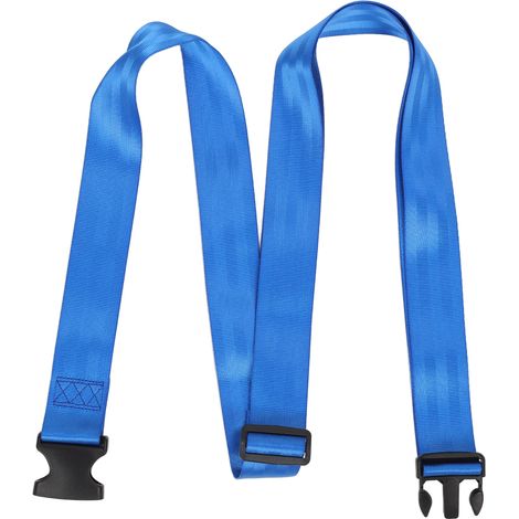Ceinture de Mobilisation pour Thérapie d'Étirement - Sangle Portable pour Articulations et Démarche - Physiothérapie Bleue (1/5)