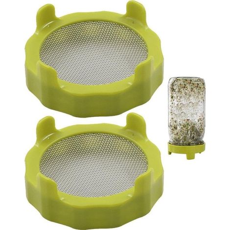 Couvercles De Plateaux De Pépinière, Couvercle De Germination De Graines, Filtre De Germination, Fournitures De Jardinage, Couvercles De Pot Mason (1/5)
