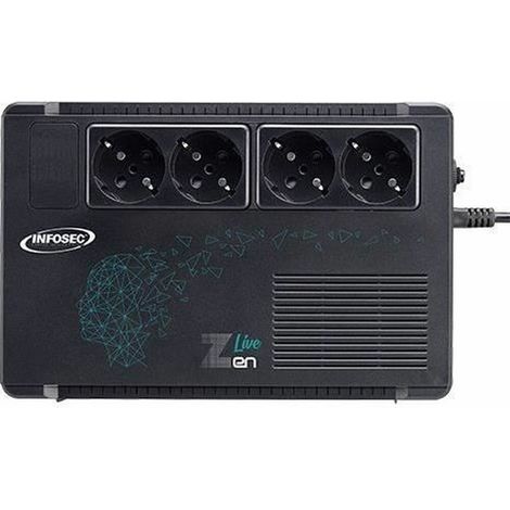 infosec Zen Live 650 VA SAI Line Interactive