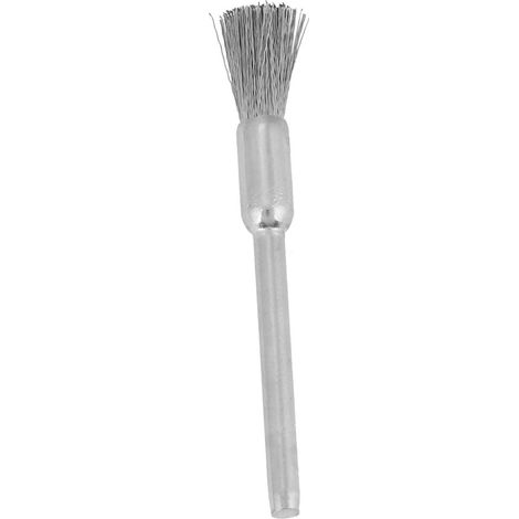 15 mini brosses métalliques de polissage pour outil rotatif de meulage (35 mm) (1/5)