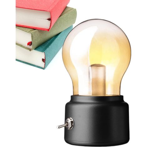 Veilleuse LED, lampe de table de nuit - Lampe ampoule de nuit (1/5)
