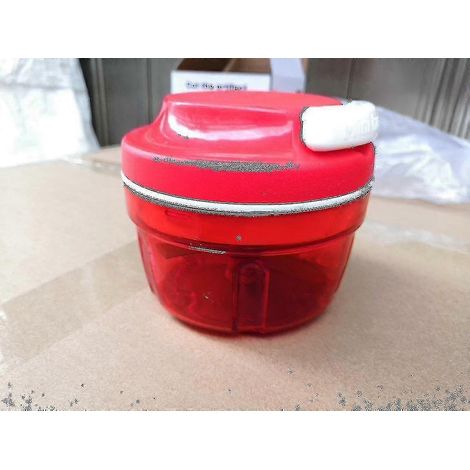 Tupperware Turbo-Chef, Rot D158, Zwiebelschneider, Speedy Boy Zwiebelschneider 27357, Küchenwerkzeug, schnelles Würfeln, kostenloser Versand, Kochkomfort. (1/3)