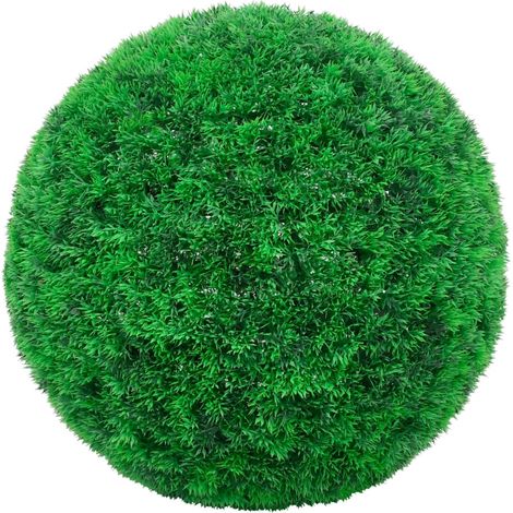 vidaXL Sfere di Bosso Artificiale 2 pz 35 cm