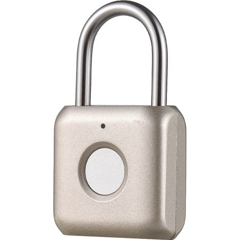 Serrure à empreinte digitale multifonction, modèle: Serrure intelligente sans mot de passe, matériel: zinc alloy+stainless steel, dimensions: 6 3.3 1.5 cm, couleurs disponibles: argent, bleu, IPX2 w (1/3)