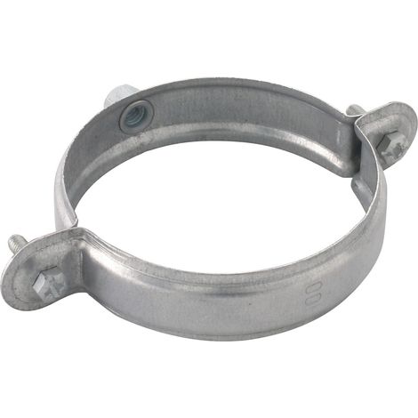 Collier galvanisé de descente de gouttière Plombelec Ø 200