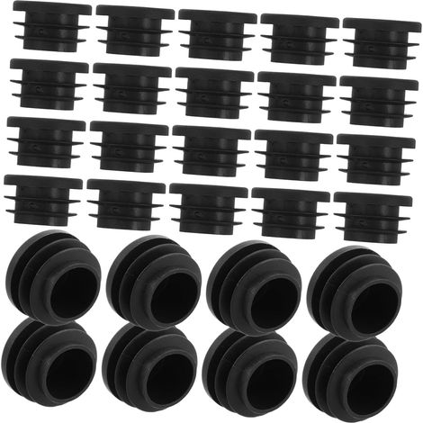 40 Embouts de pieds de chaise ronds en plastique, protection (1/5)