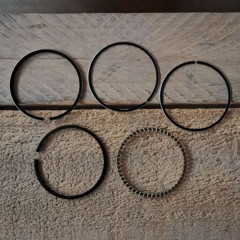 Robin EH12 EH12-2D Kolbenringe 60 mm 60 + 0,25 mm Stahl-Kolbenring-Set, geeignet für die Reparatur von Automobilmotoren.