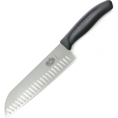 Couteau Santoku Alvéolé 170 mm - Victorinox