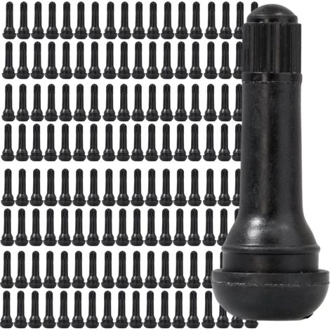 Valve TR414 pour pneus tubeless, lot de 100, pour pneus de voiture en caoutchouc (1/5)