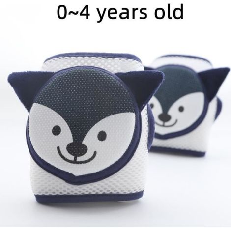 Genouillere Bebe - Protection Genou Ajustable Respirant pour Ramper et Marcher - Taille 11 x 32 cm - 0 à 4 Ans - 1 Paire (1/4)
