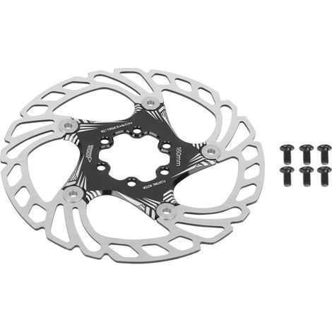 Paire de plaquettes de frein à disque pour VTT métalliques, 160mm, cinq clous, couleur noire (1/5)